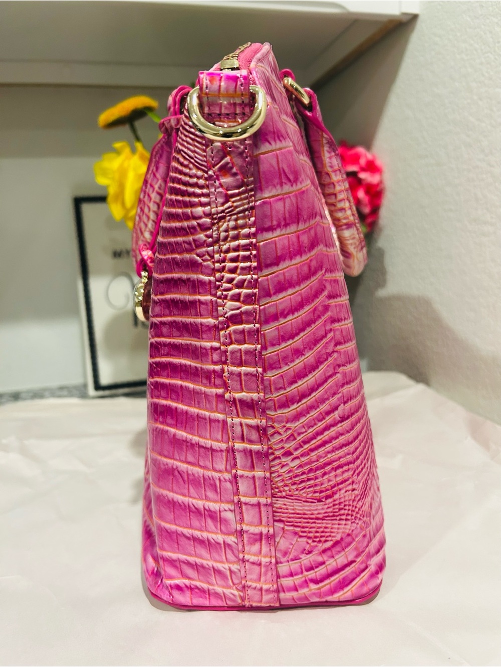 Brahmin Peony Large Duxbury - Picture 6 of 10